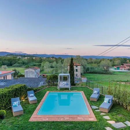 Villa Aperitivo, Romantic And Panoramic Stone Farm Capannori